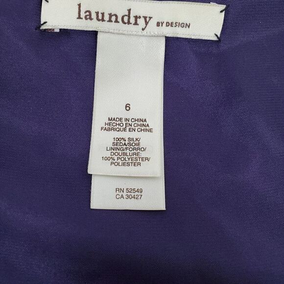 Laundry by Design Silk Boho Mini Dress - Picture 8 of 8